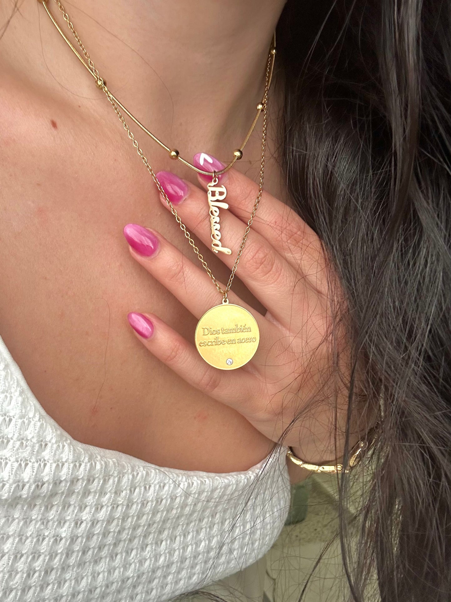 Bundle “Blessed”- Collares en Acero Inoxidable 304