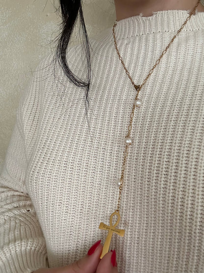 Fe que sostiene-La promesa que no se apaga Collar Stainless Steel