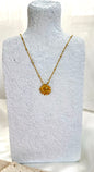 Collar Floreciste En Girasol -Mini Stainless Steel 304