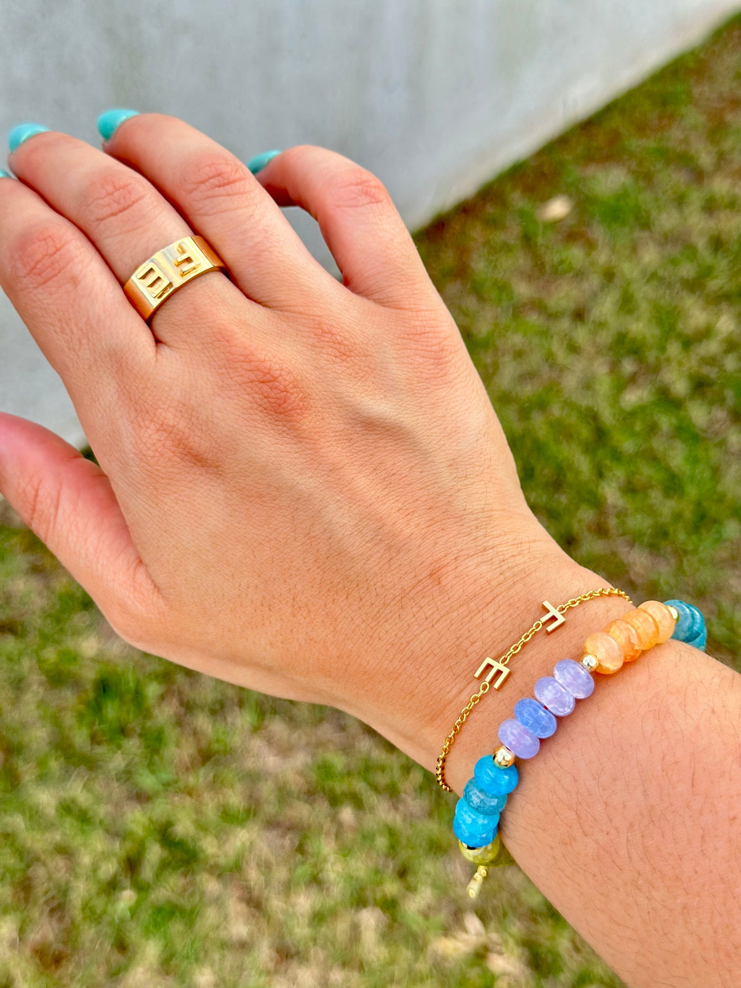 Sortija Fe - Gold Plated