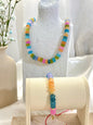 Bundle Coloridas | Collar + Pulsera en Hilo Ajustable