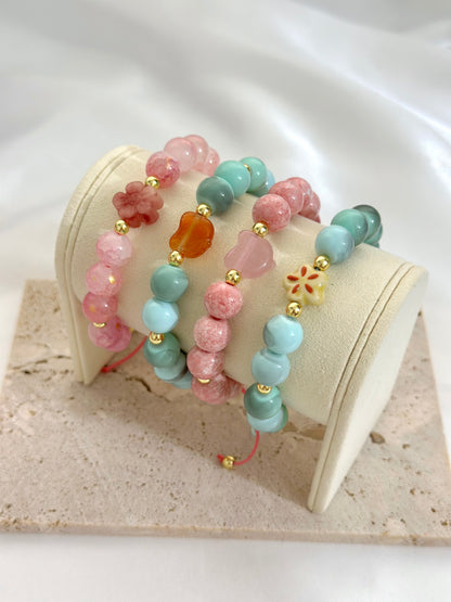 Pulseras Floreciste | Pulseras en hilo