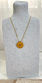 Collar Floreciste en Girasol| Stainless Steel 304
