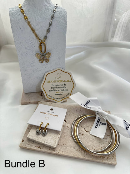 Bundle Completo Transformada - Joyería Stainless Steel