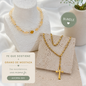 Bundle Fe que Crece | Collar Stainless Steel y Gold Plated