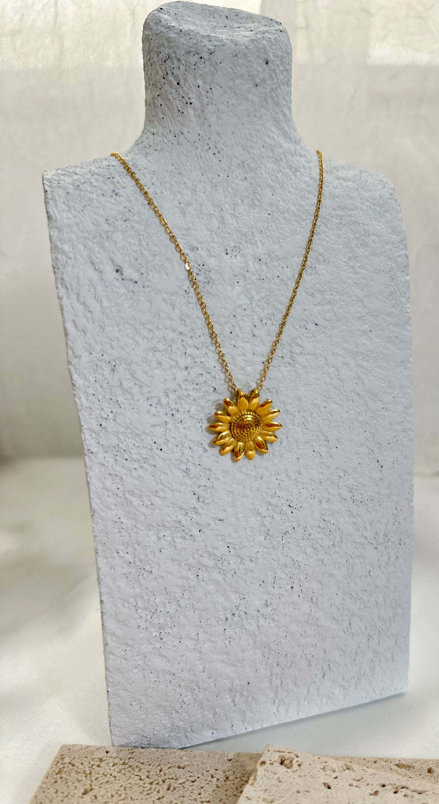 Collar Floreciste en Girasol| Stainless Steel 304