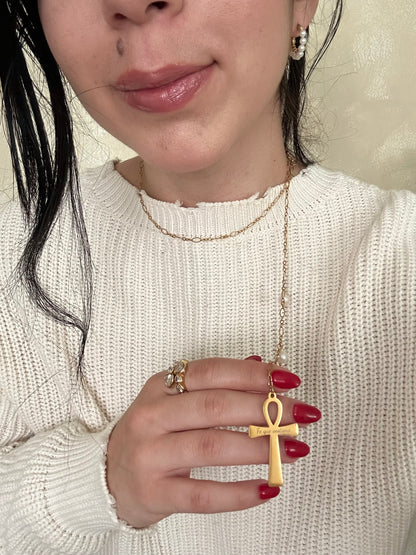 Fe que sostiene-La promesa que no se apaga Collar Stainless Steel