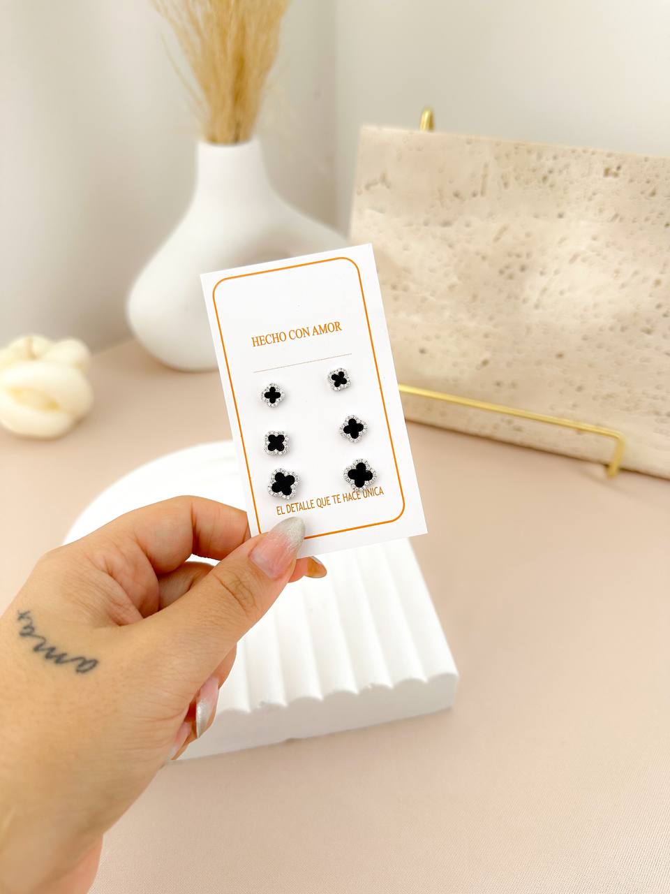 Clover Ear Studs