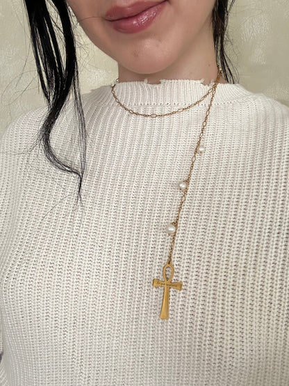 Fe que sostiene-La promesa que no se apaga Collar Stainless Steel