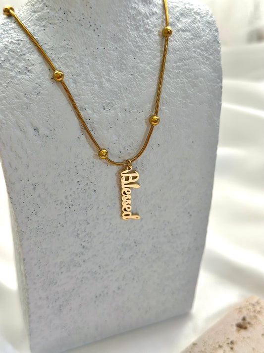 Cadena “Blessed” - Acero Inoxidable 304