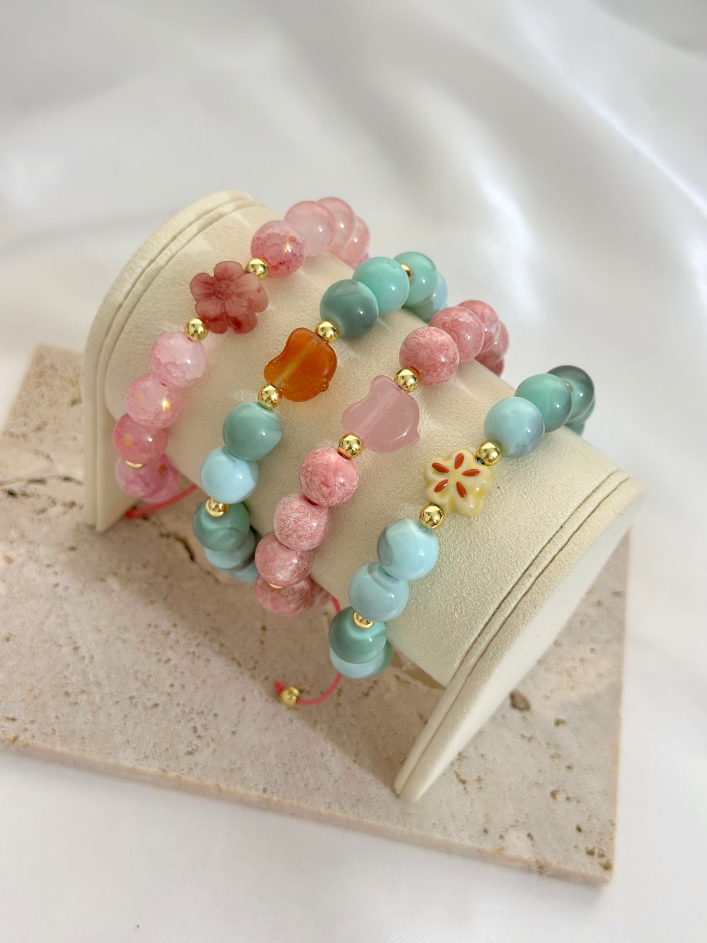 Pulseras Floreciste | Pulseras en hilo