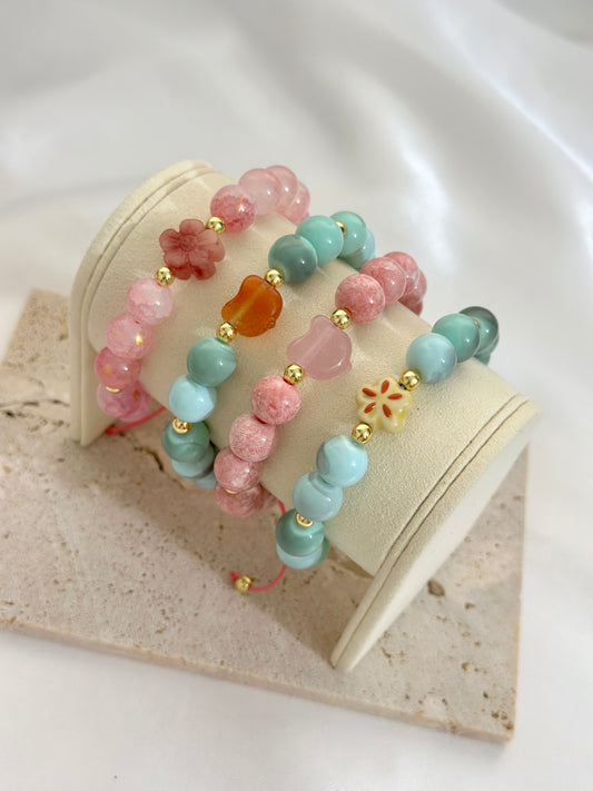Pulseras Floreciste | Pulseras en hilo