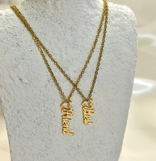 Bundle Escritas Juntas- Collares en Acero Inoxidable 304