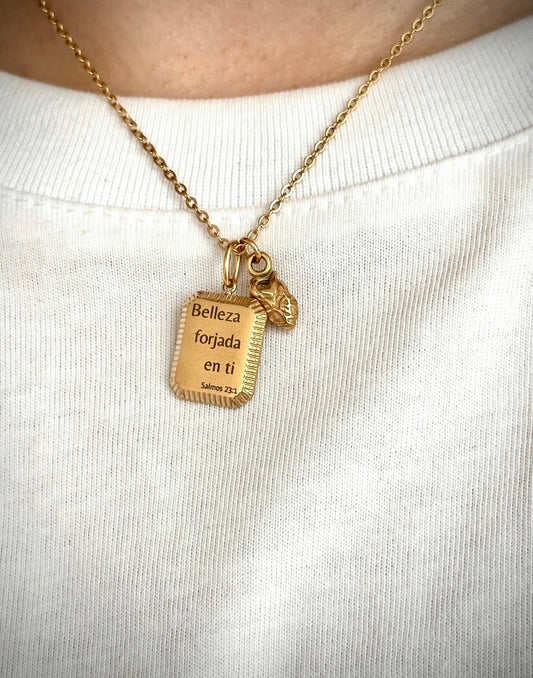 Bundle Belleza forjada en ti – Tu historia en un collar Stainless Steel