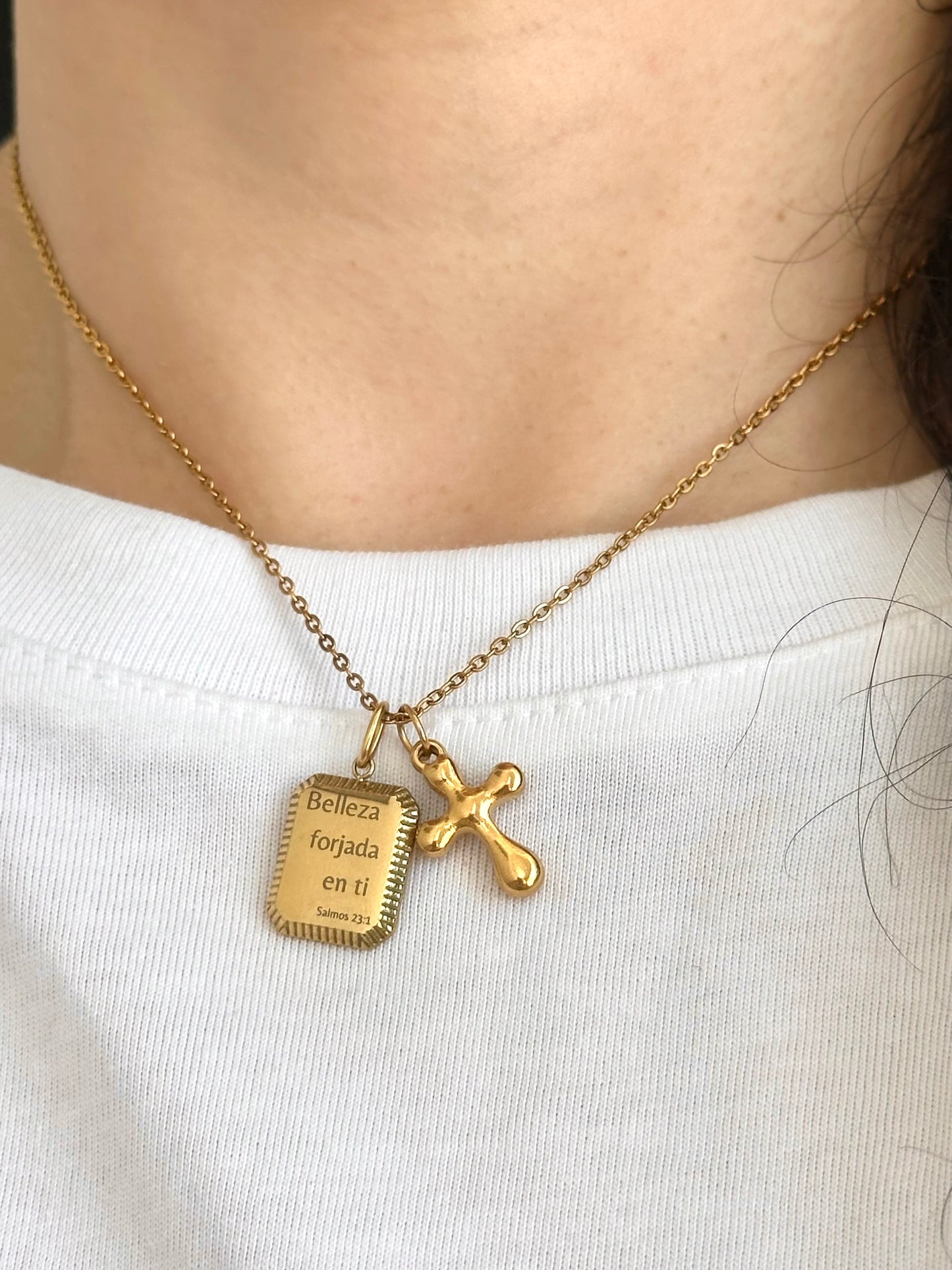 Bundle Belleza forjada en ti – Tu historia en un collar Stainless Steel