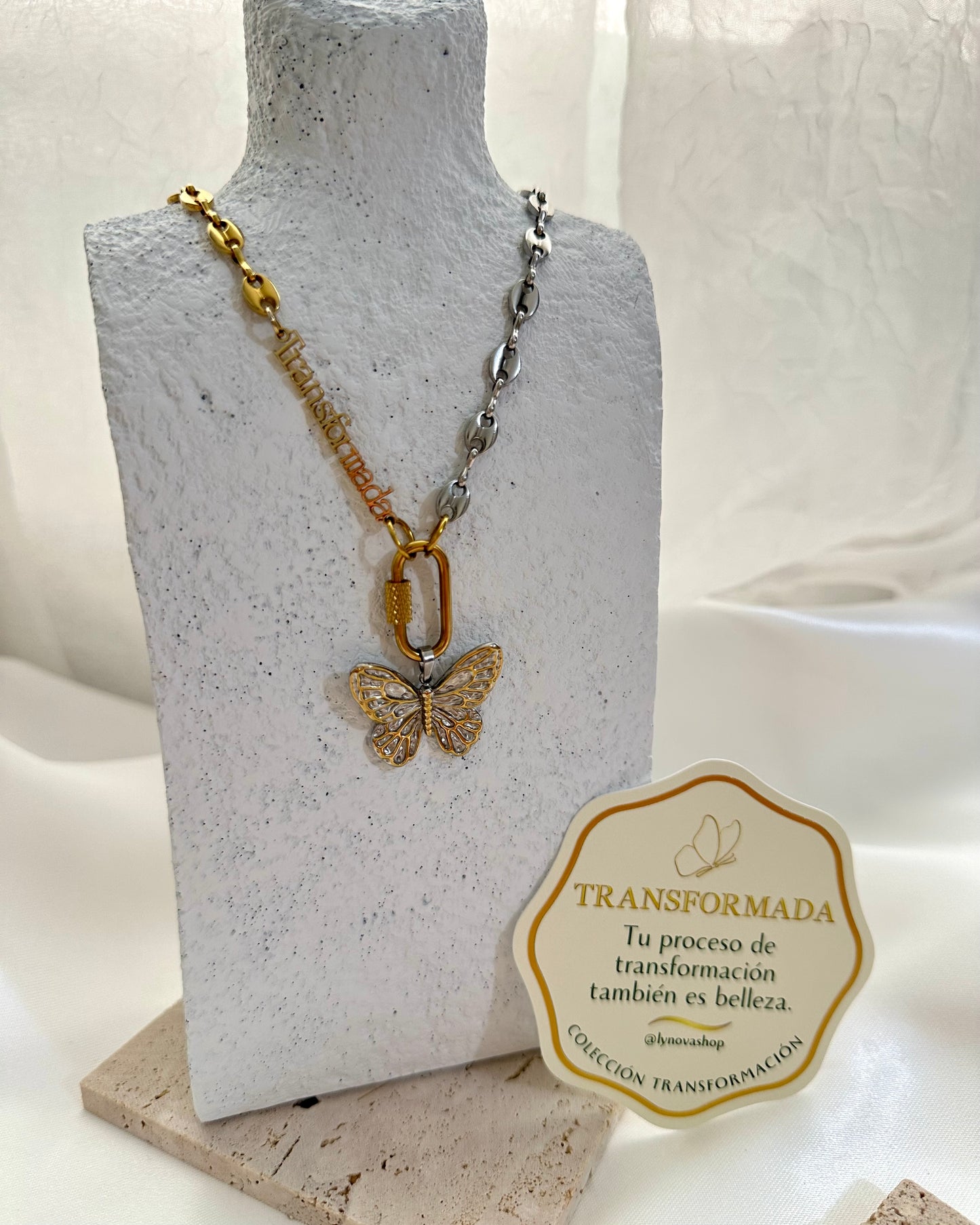 Bundle Premium Cadena Transformada -Stainless Steel + Sticker Premium- Waterproof