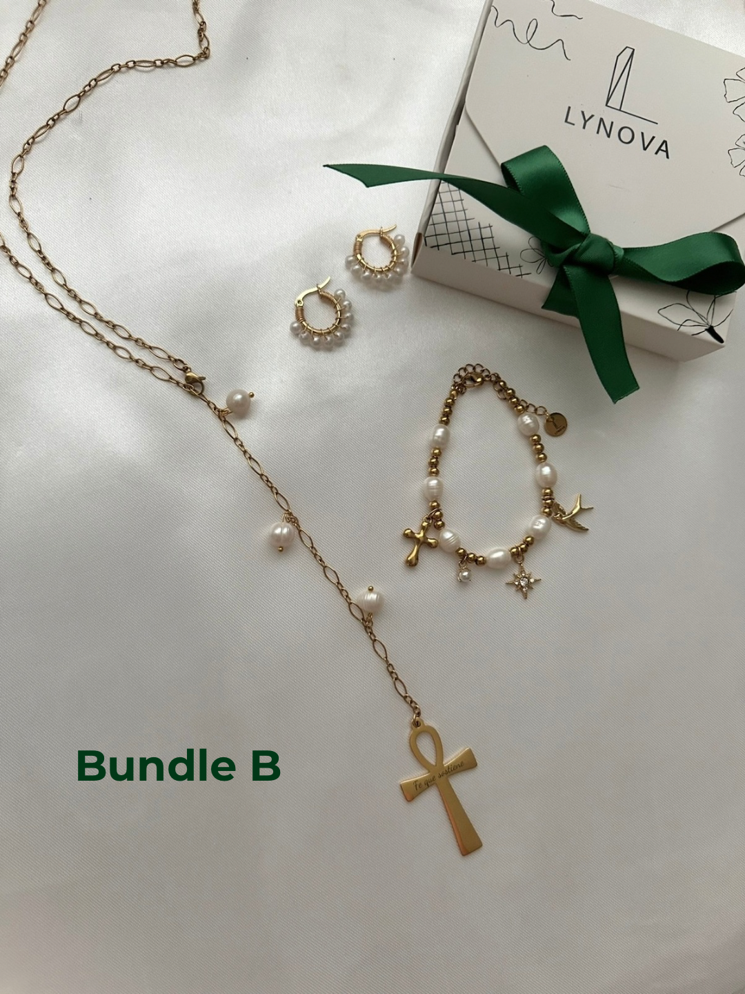 Bundle Fe que sostiene-La promesa que no se apaga- Joyería Stainless Steel