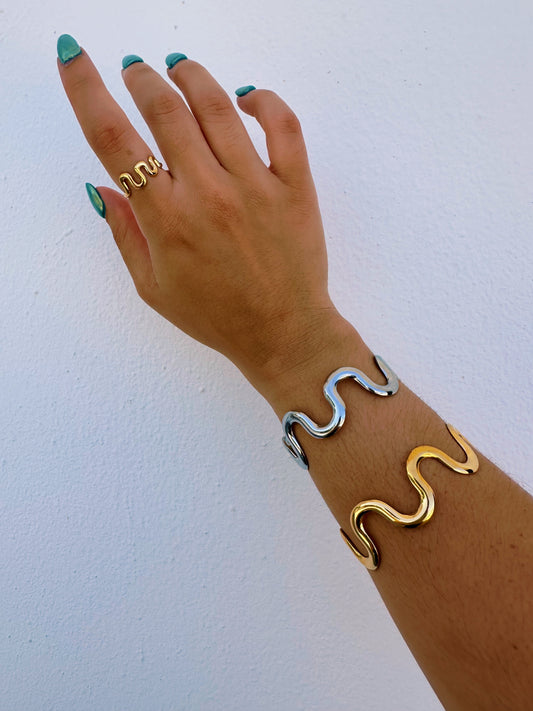 Olas Bracelet & Ring Set