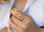 Gold Bali Ring