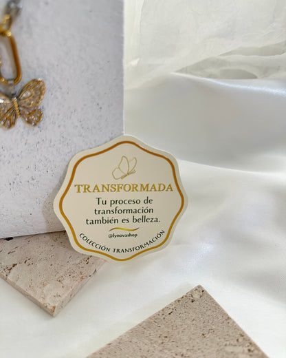 Bundle Premium Cadena Transformada -Stainless Steel + Sticker Premium- Waterproof